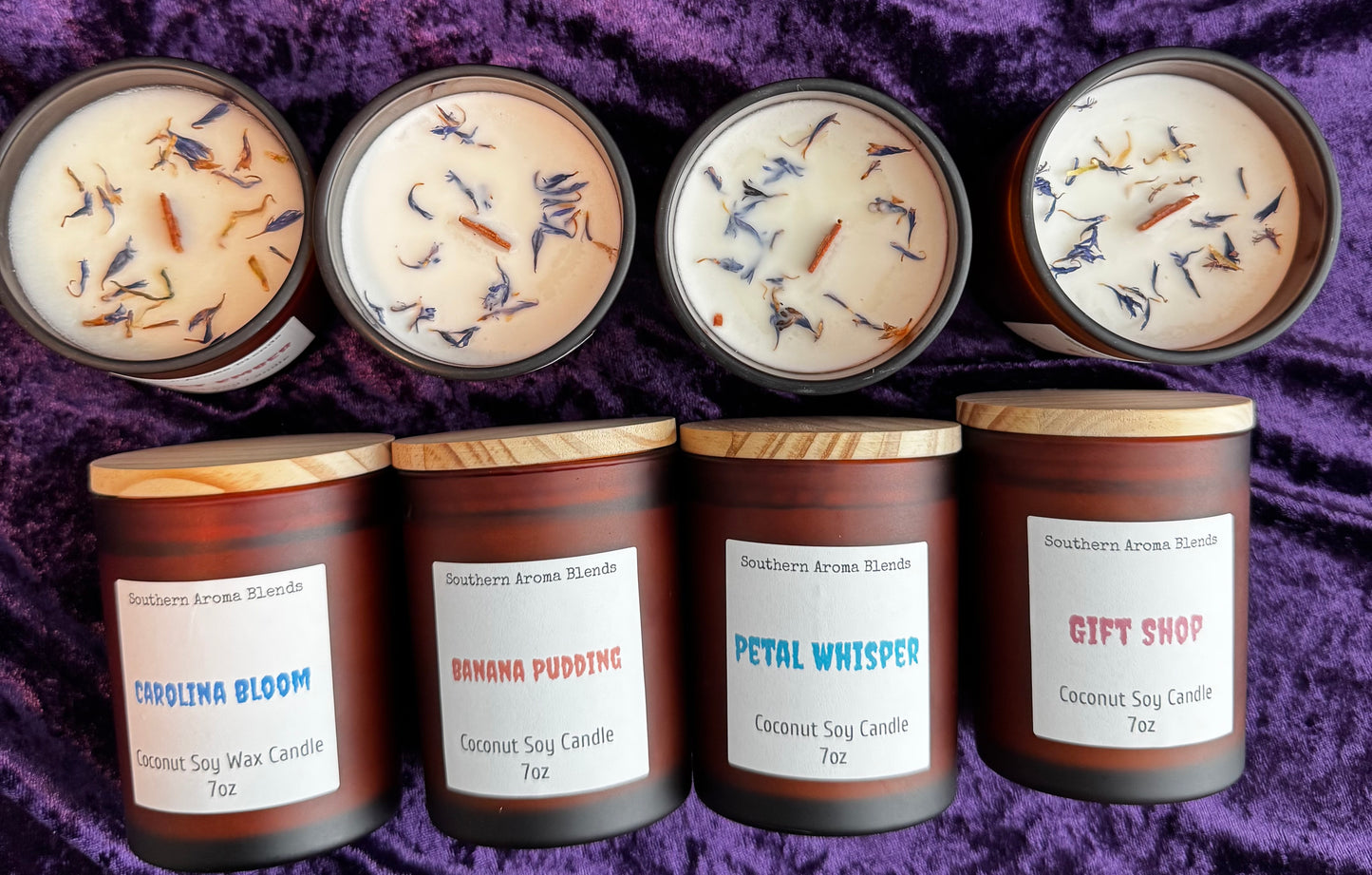Coconut Soy Wooden Wick Candles