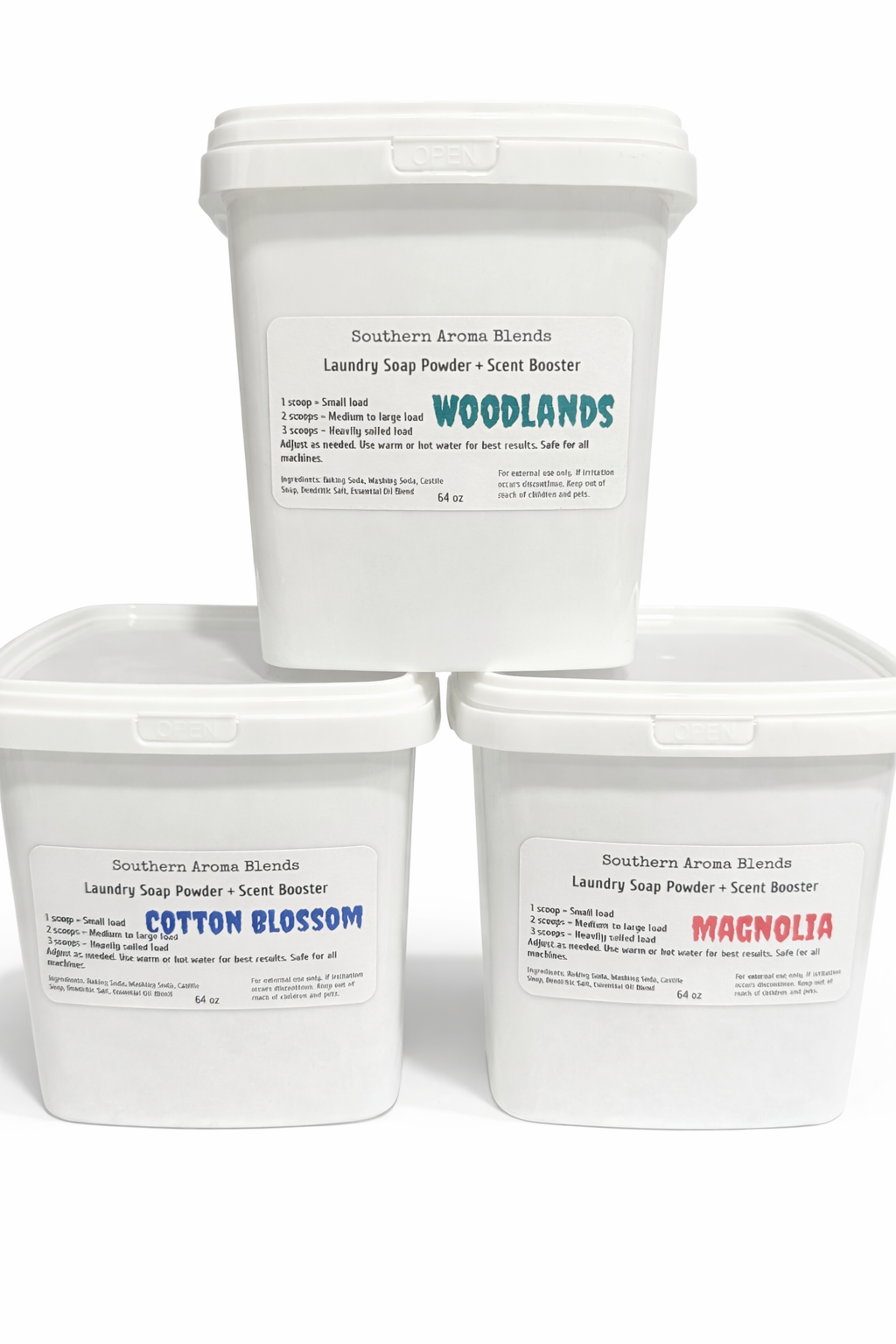 Laundry Soap Powder + Scent Booster