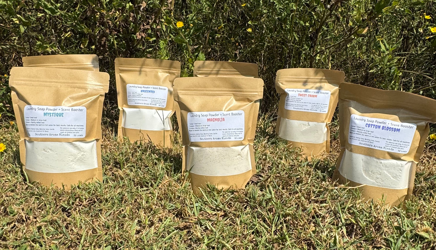 Laundry Soap Powder + Scent Booster