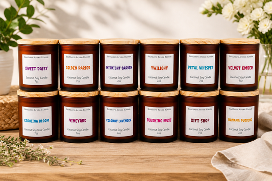Coconut Soy Wooden Wick Candles